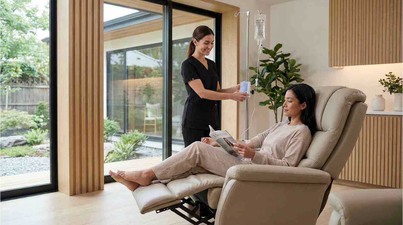 What modern wellness treatments look like outside of a hospital setting